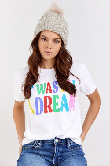 SALE- It Was All A Dream Oversized Graphic Tee