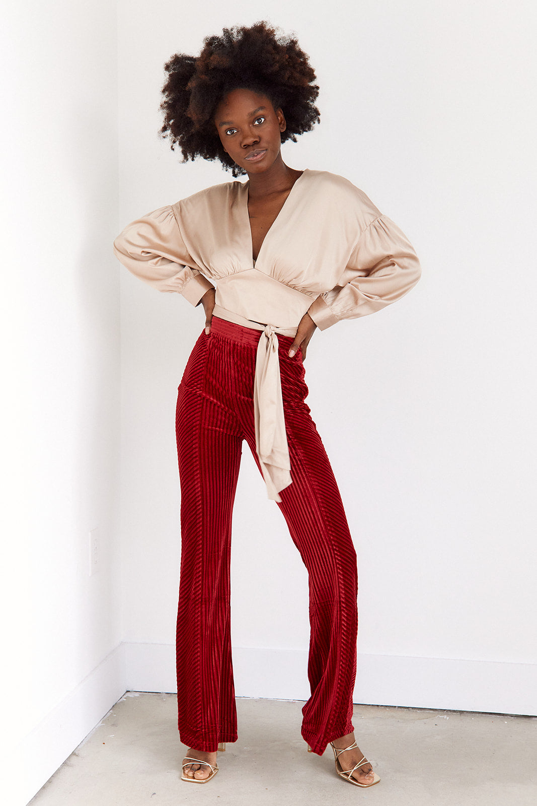 SALE - Iliana Velvet Pants