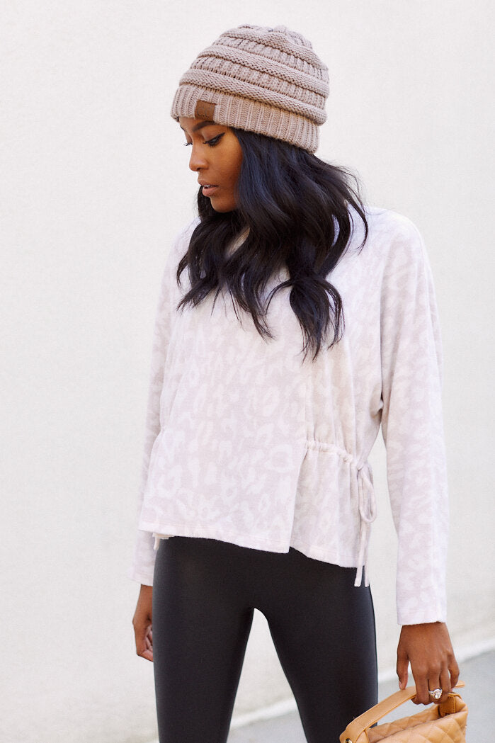 Ruby Ruched Detail Top