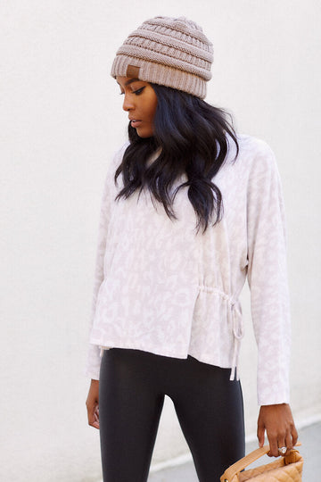 Ruby Ruched Detail Top