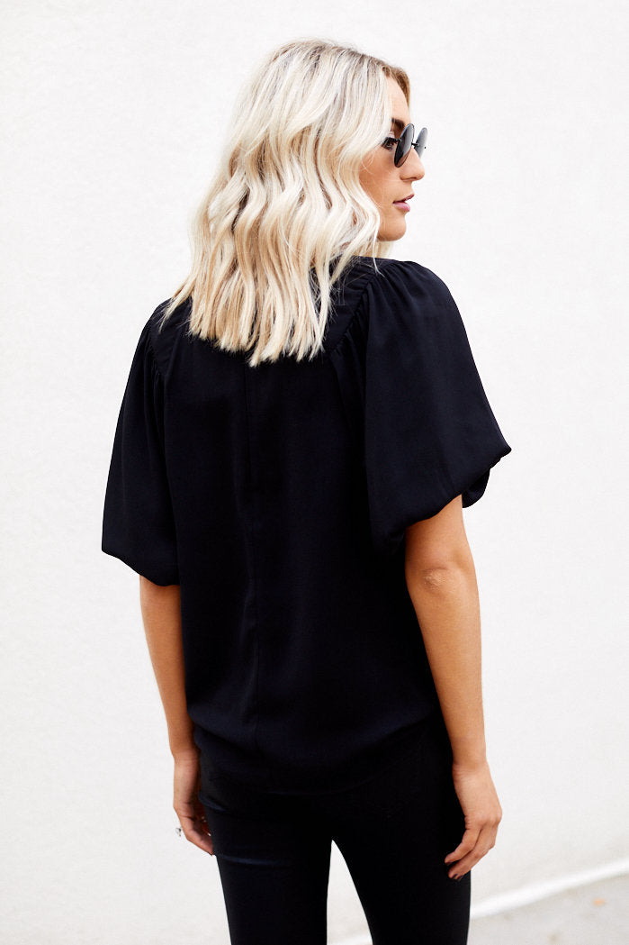 Perkins Puff Sleeve Blouse