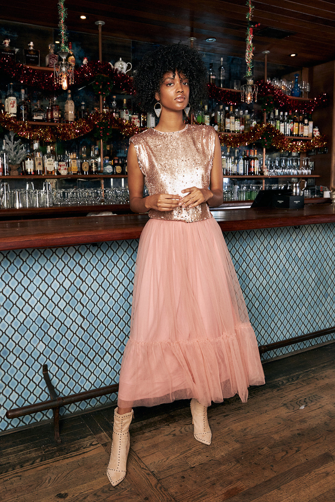 Lovette Tule Maxi Skirt