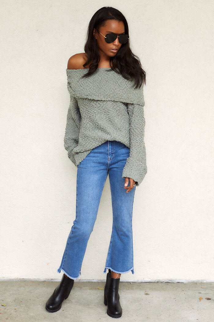 Mari Off The Shoulder Sweater