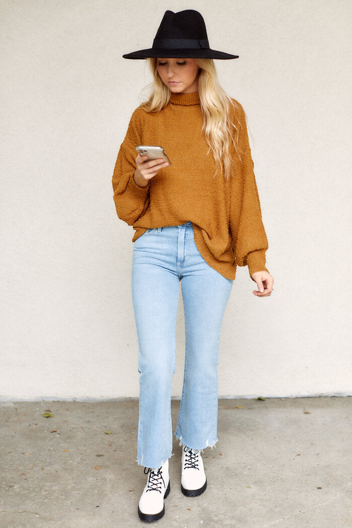Crosbie Mock Neck Sweater