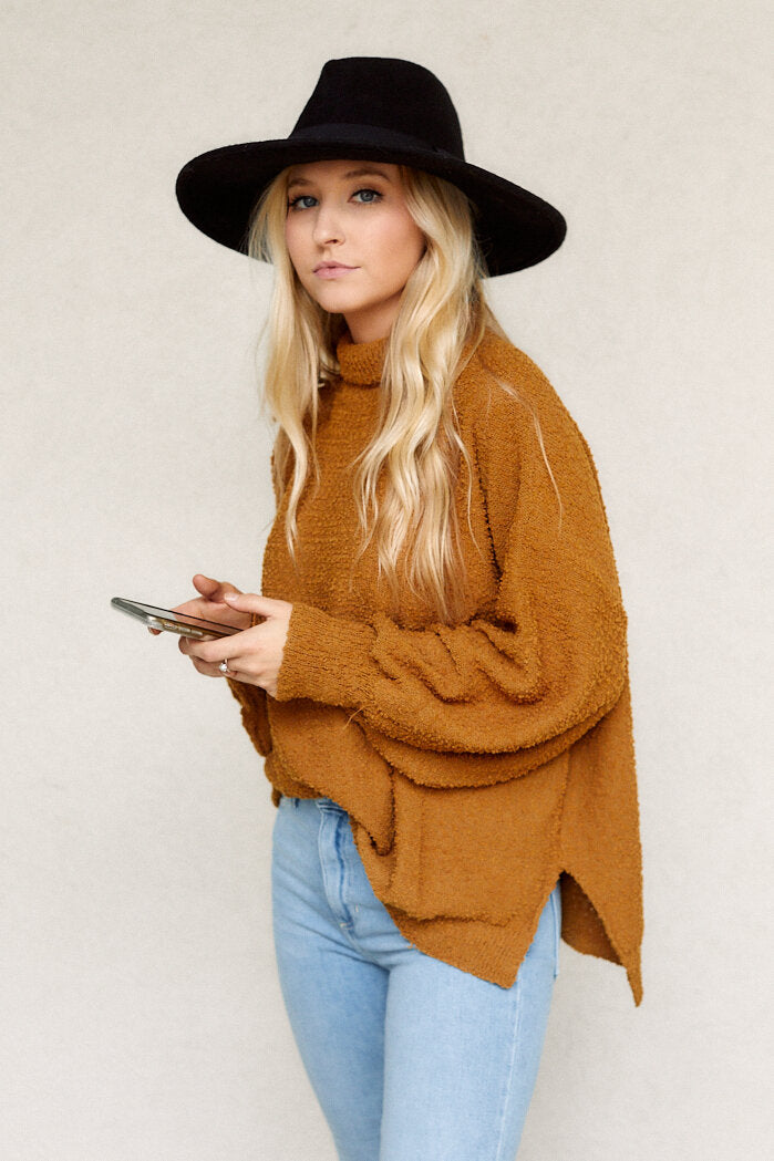Crosbie Mock Neck Sweater
