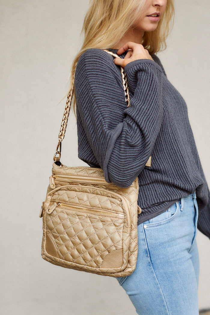 Marion Quilted Chain Strap Bag