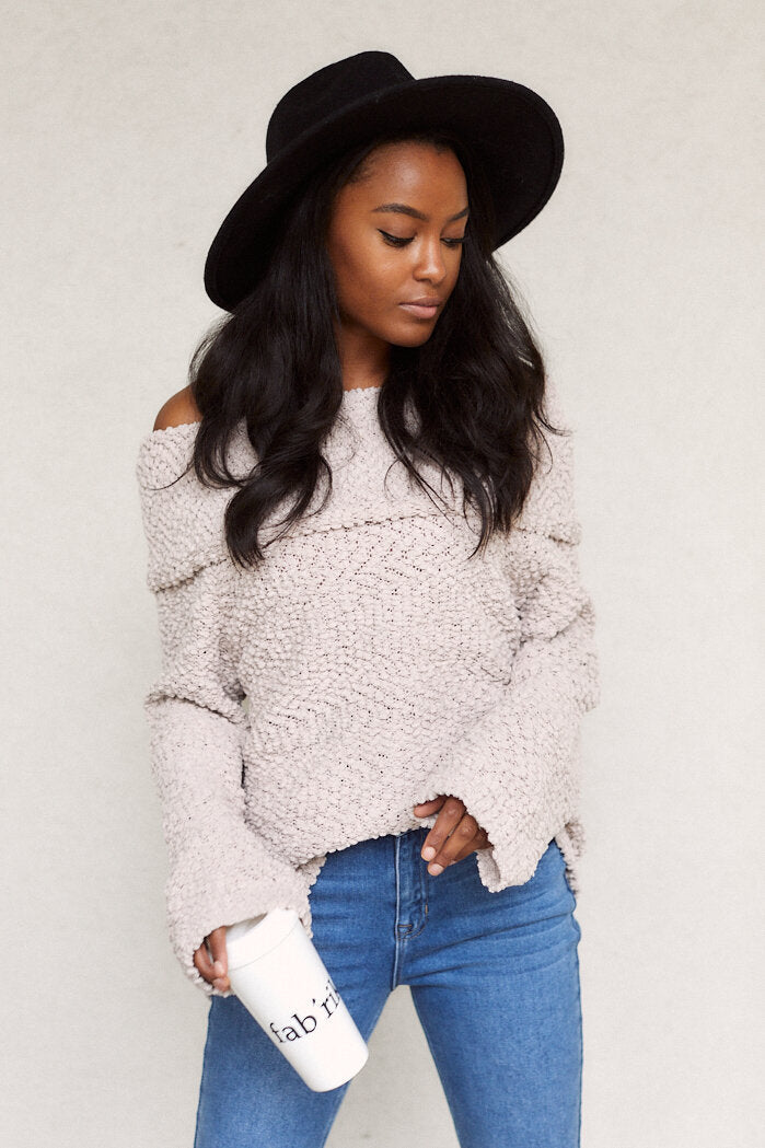 Mari Off The Shoulder Sweater