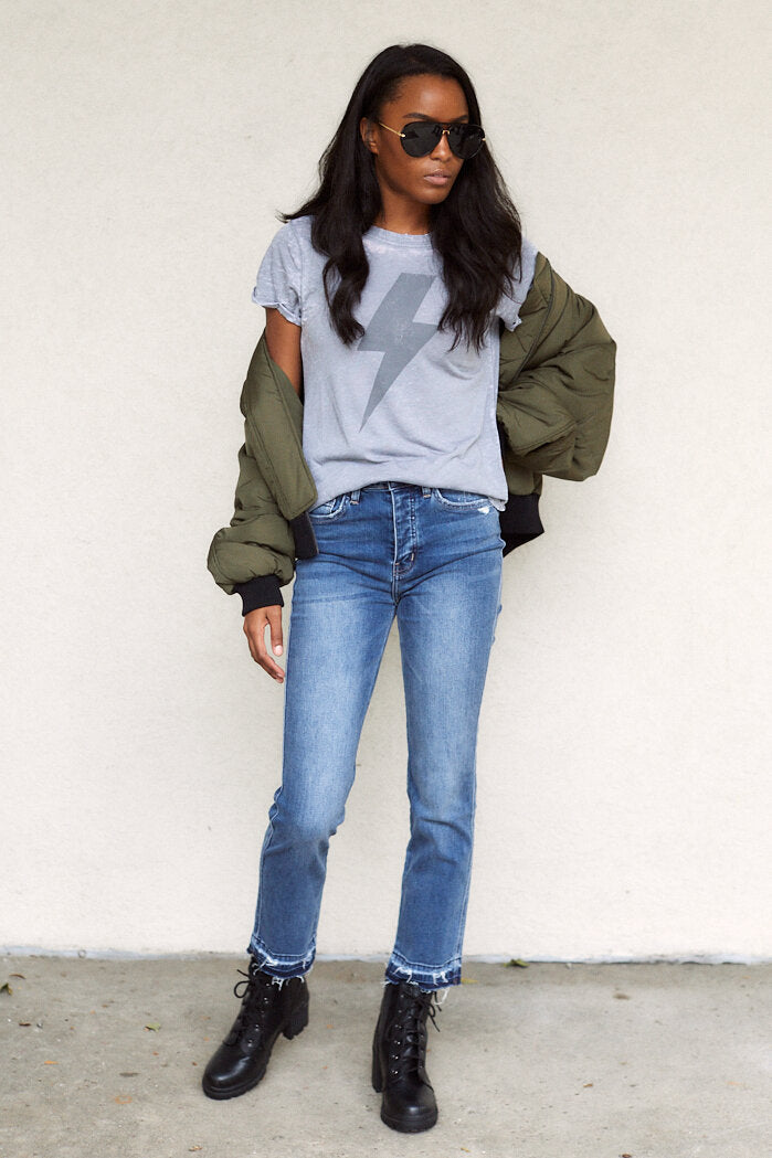 Barrow High Rise Straight Jeans