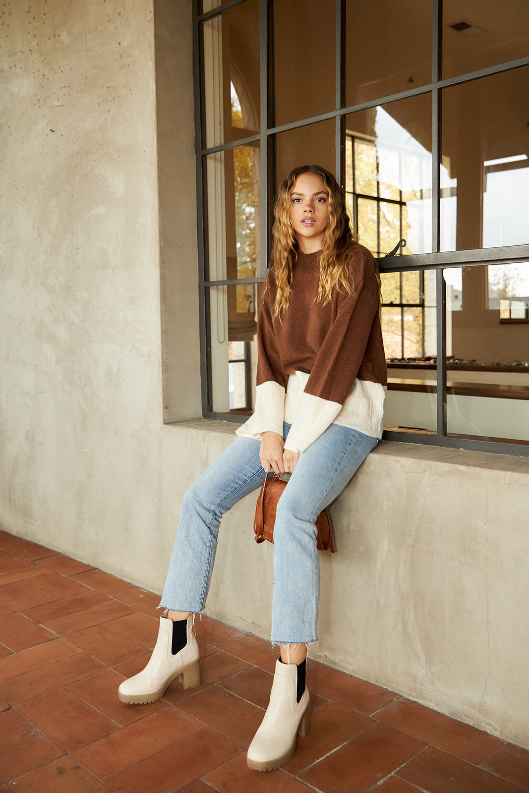 Kent Colorblock Sweater