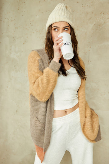 Reynolds Two Toned Cardigan