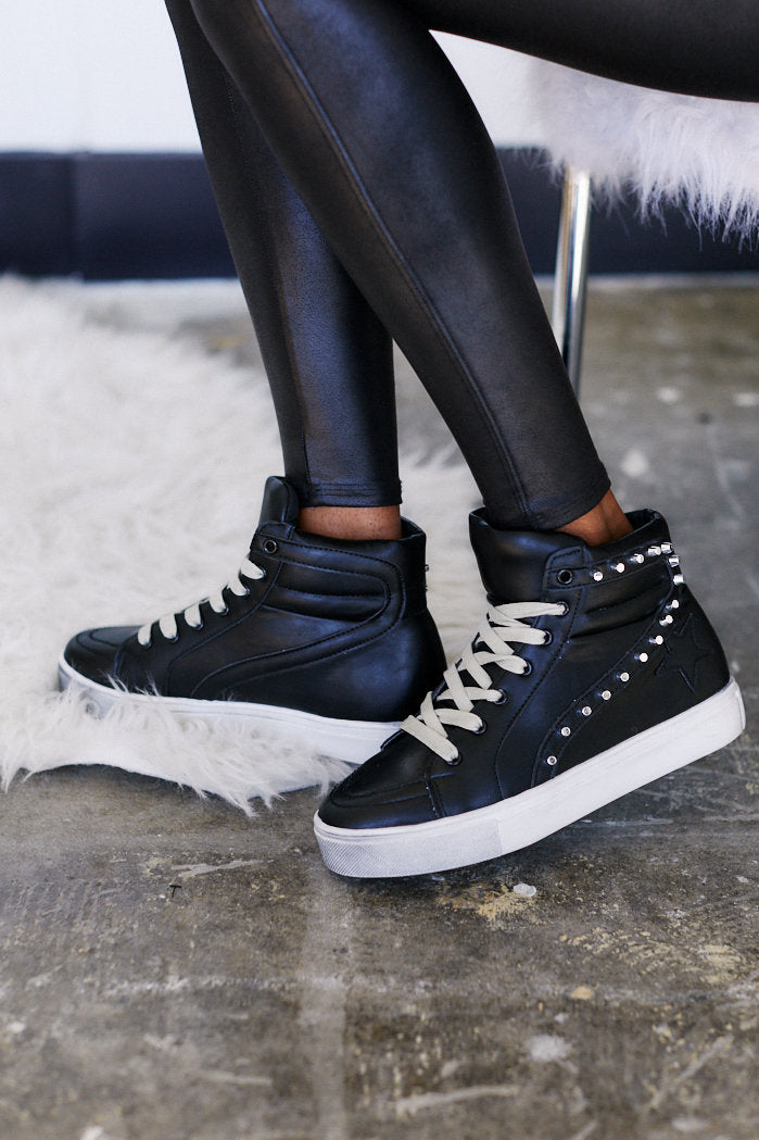 TEAGAN STUDDED TENNIS SHOE