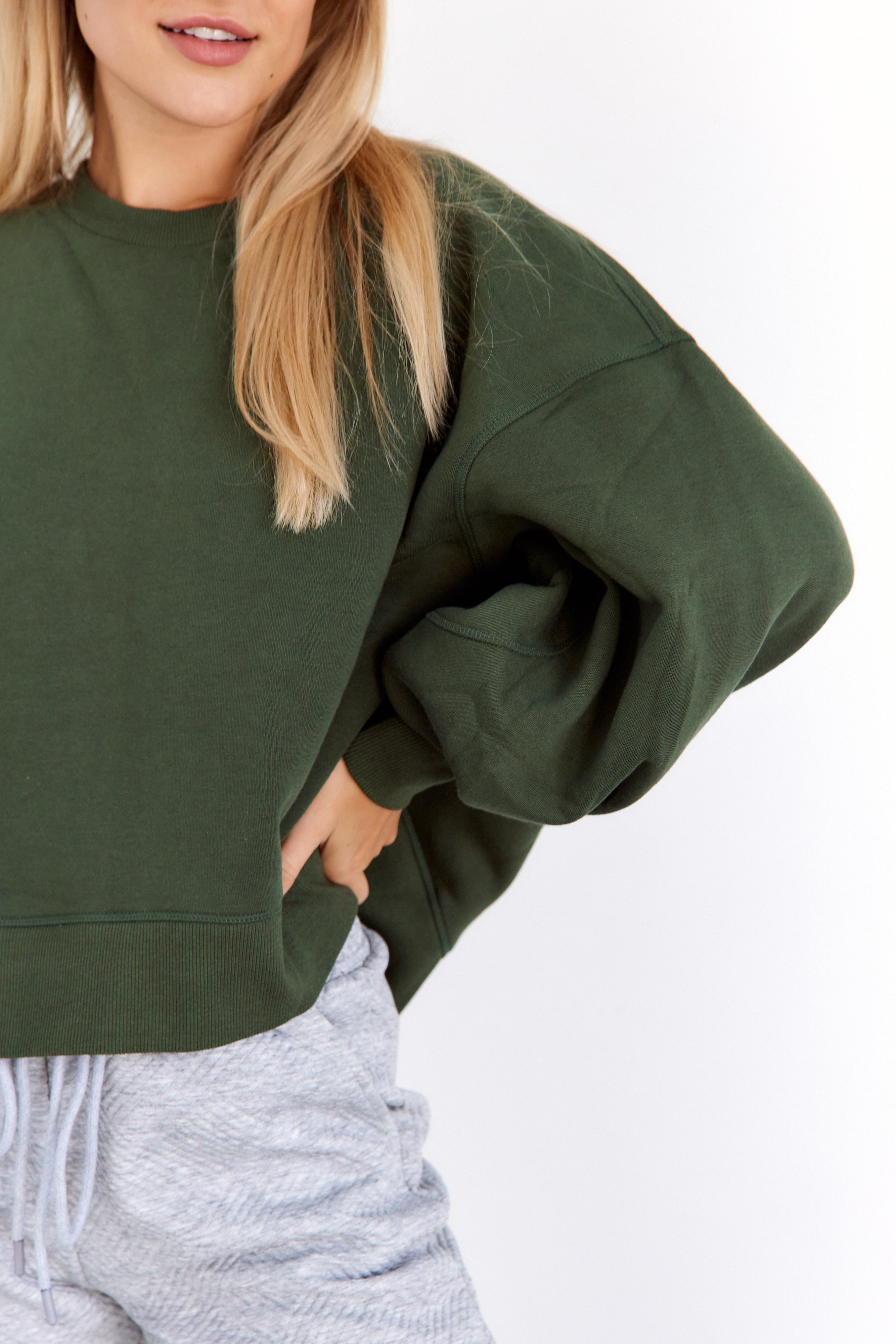 SALE - Monica Balloon Sleeve Sweatshirt