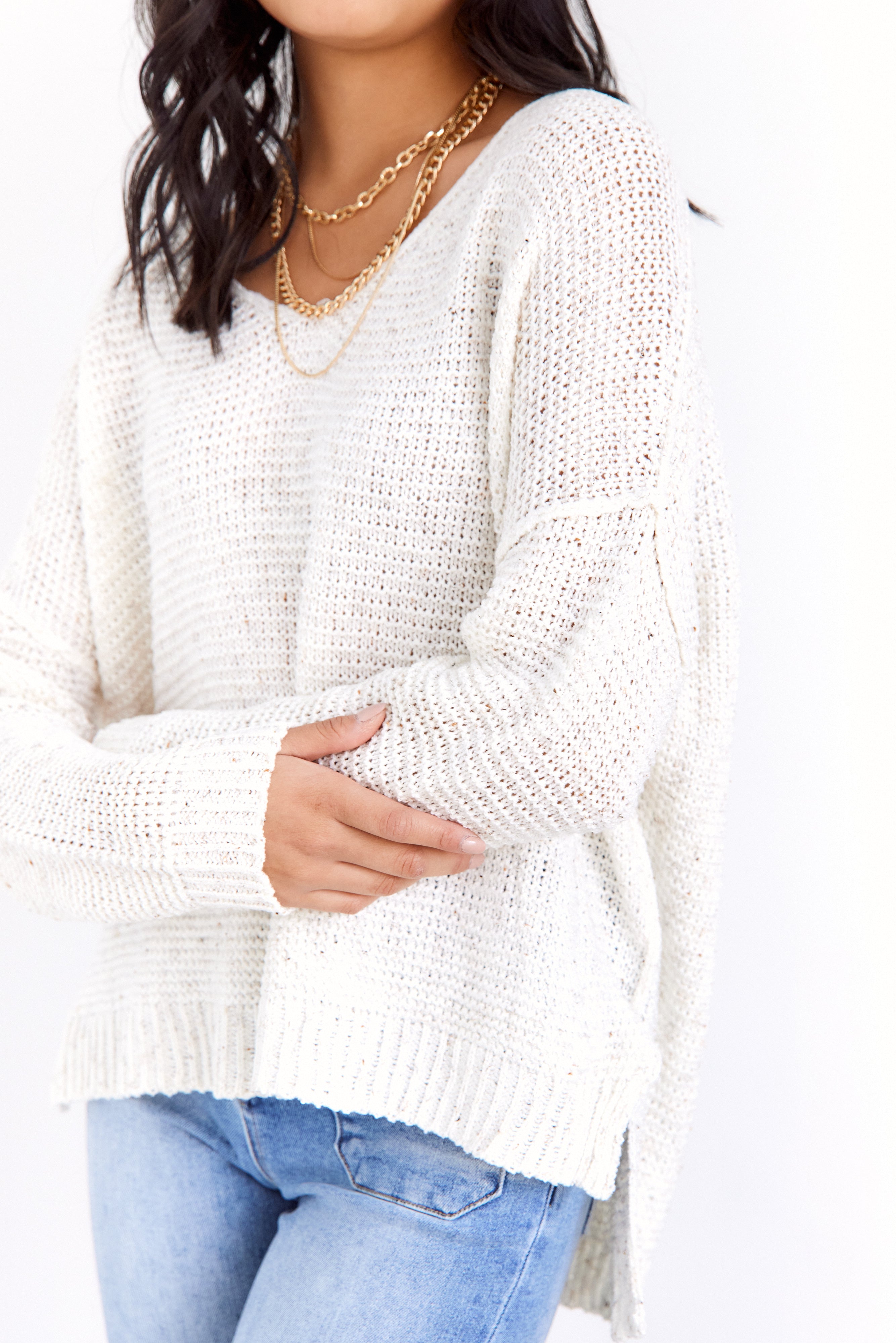 Lola V Neck Sweater