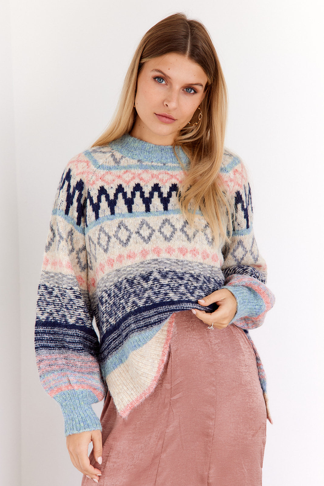 SALE - Charlotte Fair Printed Sweater
