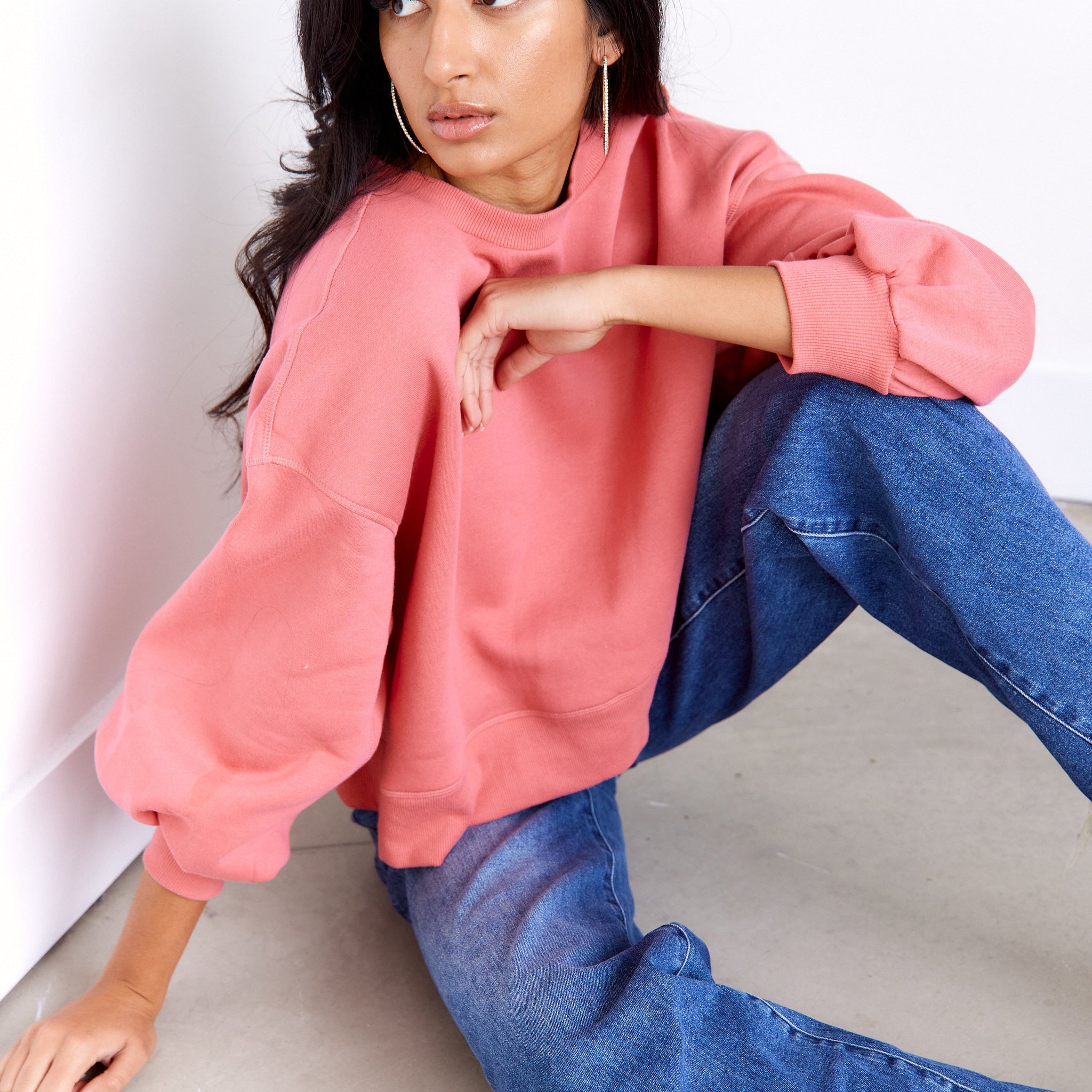 SALE - Monica Balloon Sleeve Sweatshirt