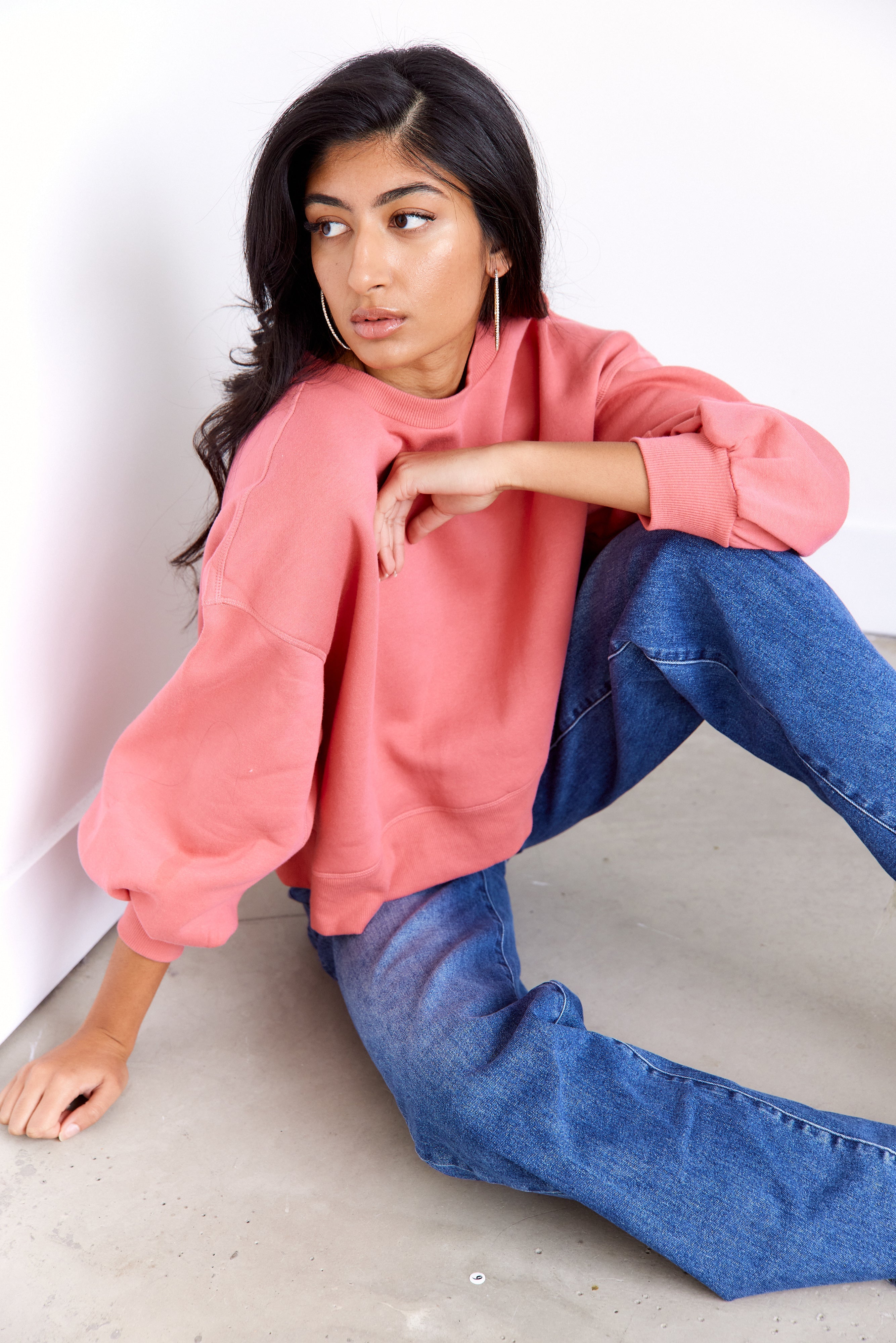 SALE - Monica Balloon Sleeve Sweatshirt