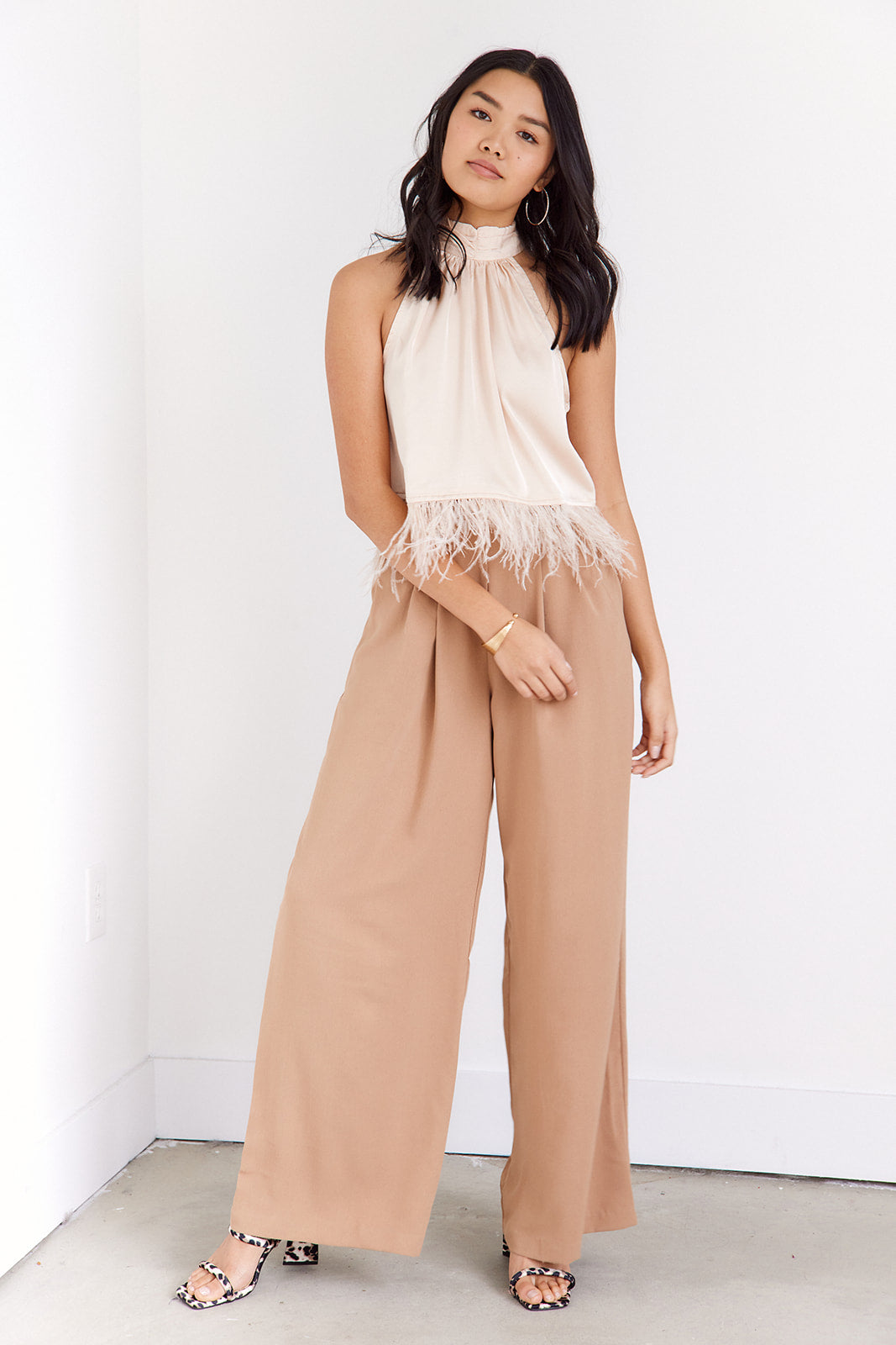 SALE- Ariyah Feather Tank