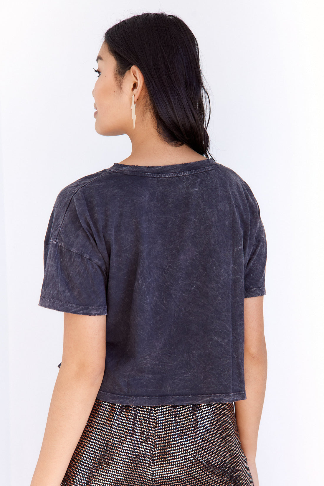 SALE - Speak Only With Love Cropped Tee