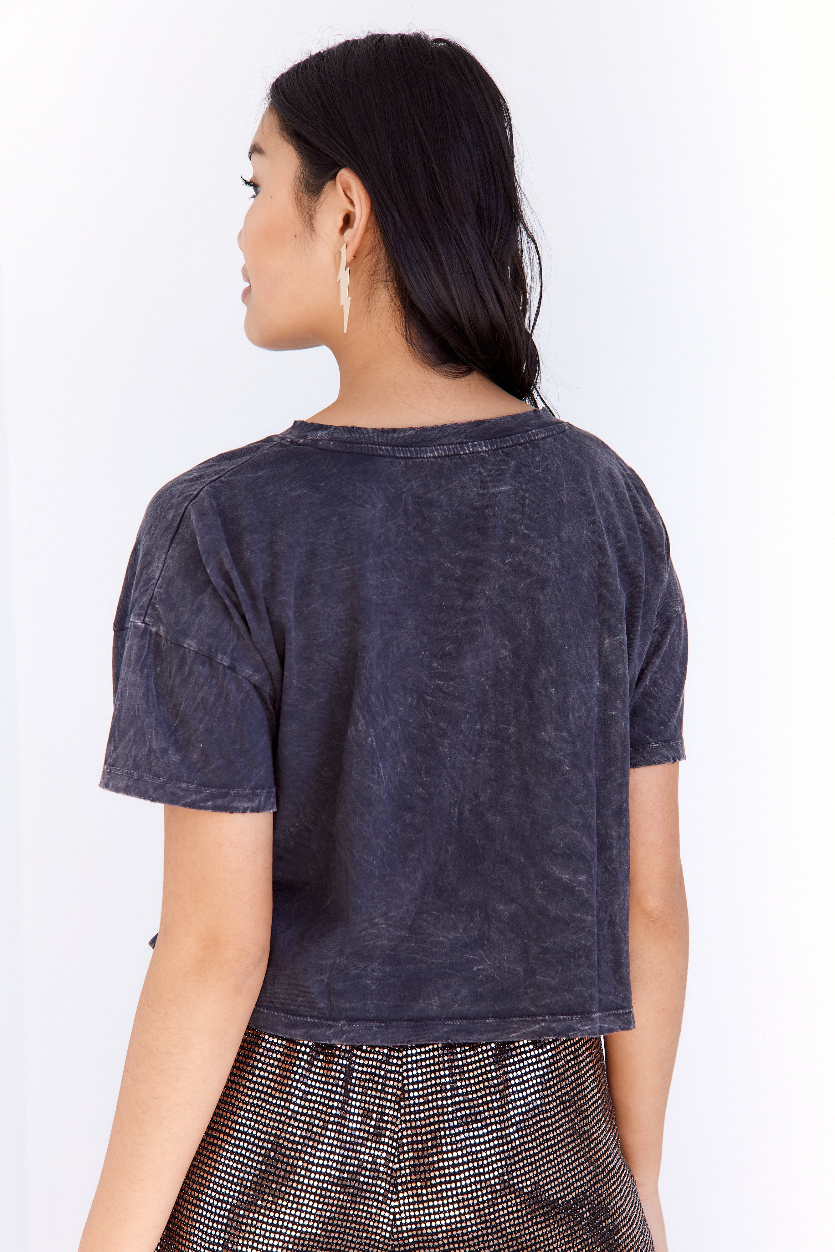 SALE - Speak Only With Love Cropped Tee