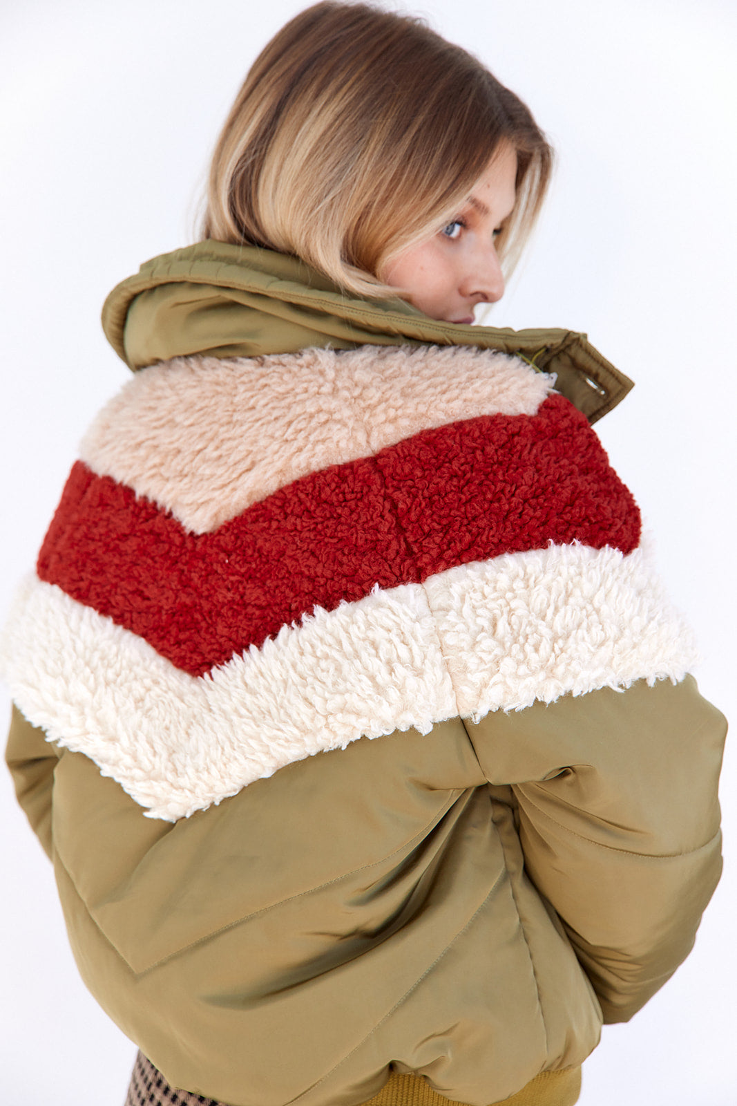 SALE - Keely Aviator Puffer Jacket