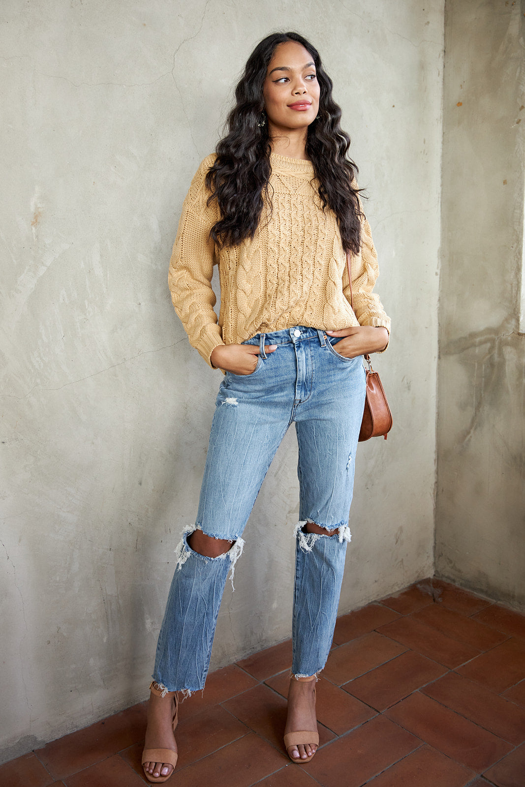 Austra Cableknit Sweater