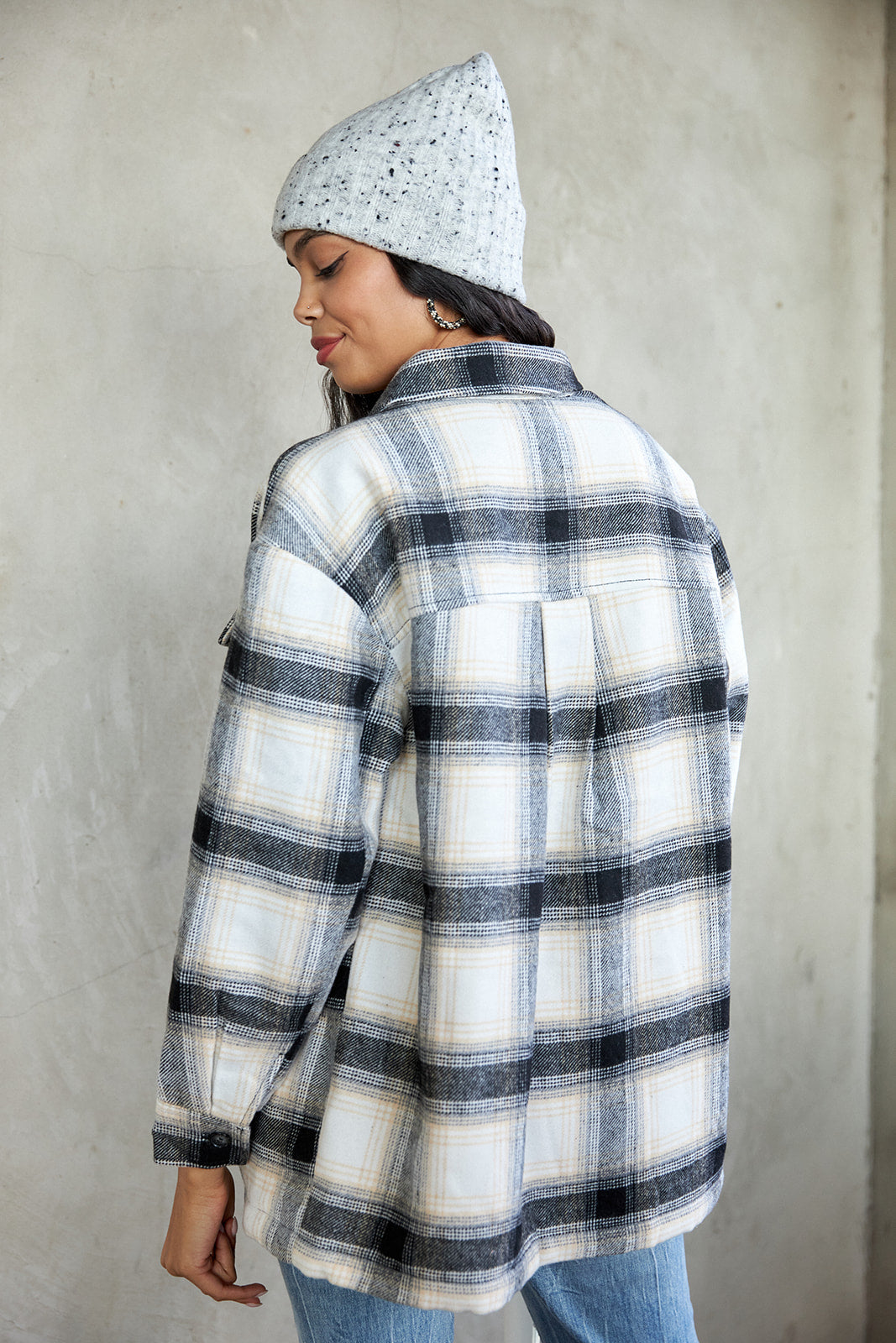 Sadie Fuzzy Lined Shacket