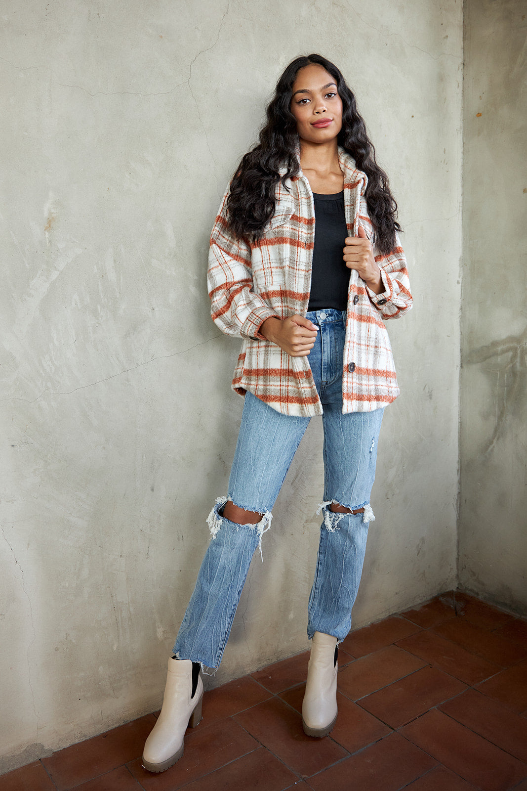 Hinton Plaid Button Down Shirt