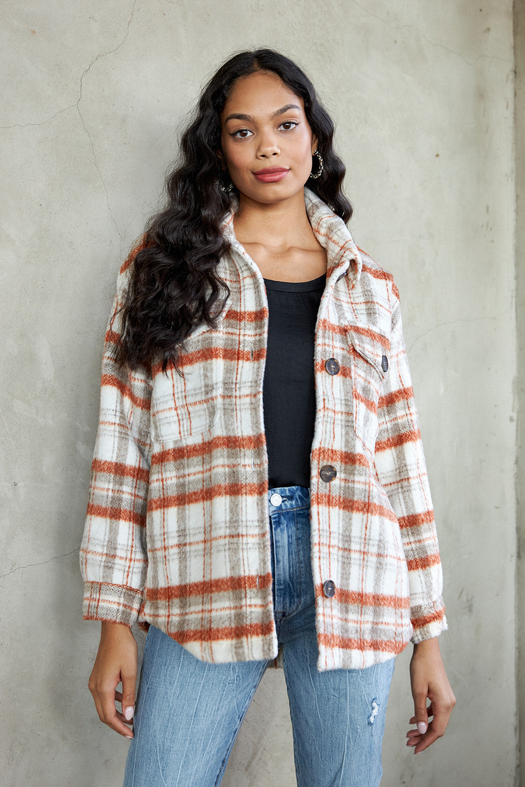 Hinton Plaid Button Down Shirt