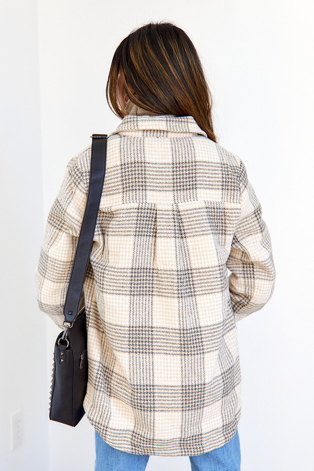 Malena Oversized Plaid Shirt