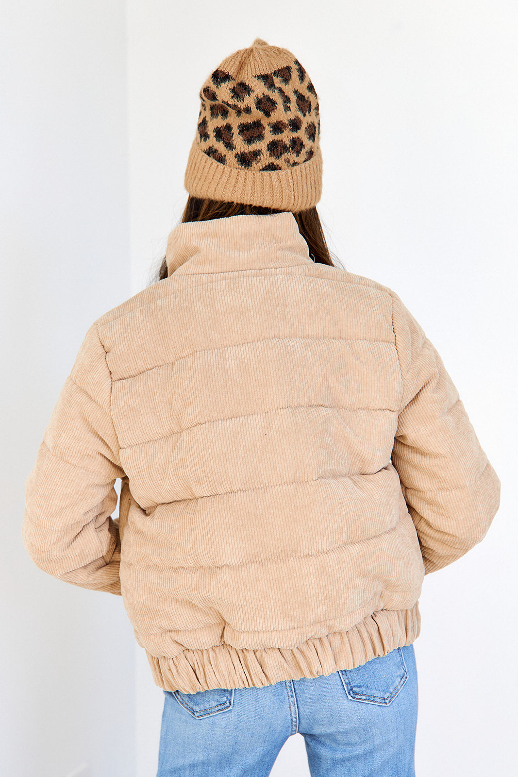 Lynden Corduroy Puffer Jacket