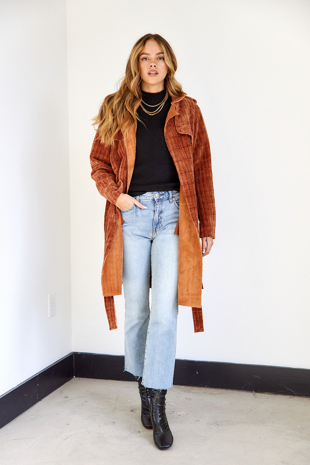Leesway Corduroy Coat