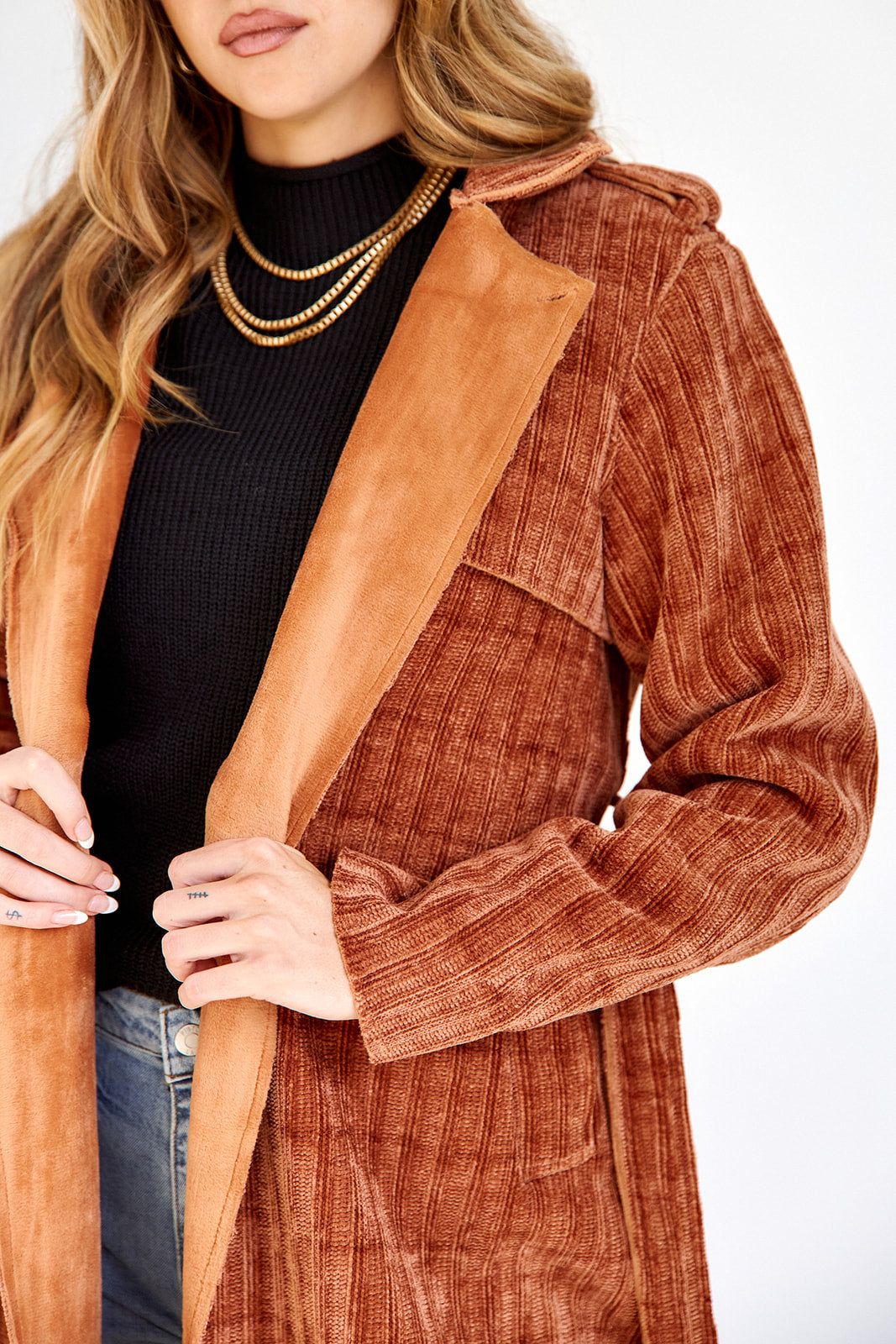 Leesway Corduroy Coat