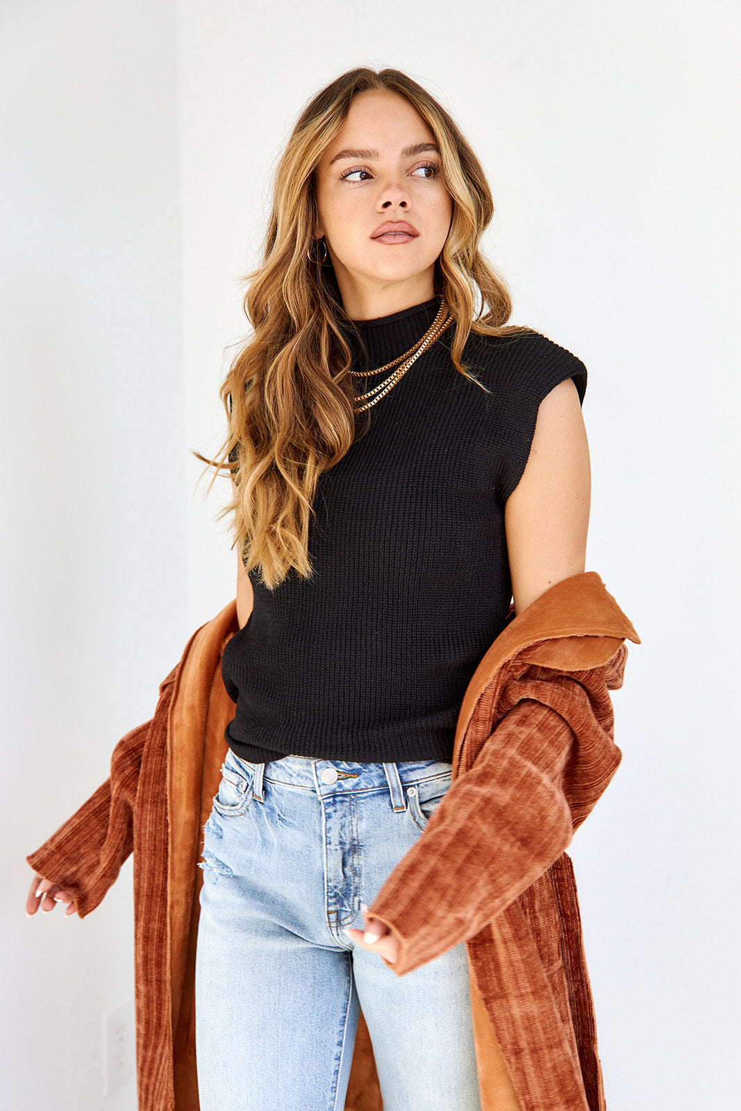 Kaila Sleeveless Sweater