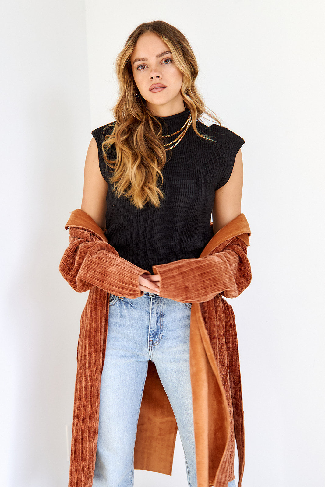 Kaila Sleeveless Sweater