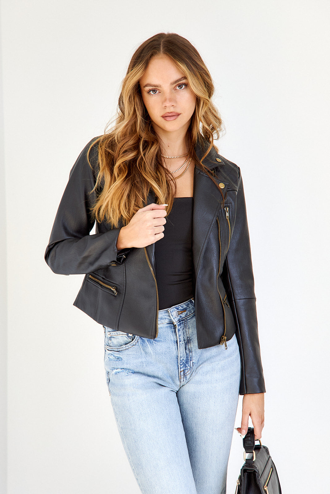 Lerma Quilted Leather Jacket