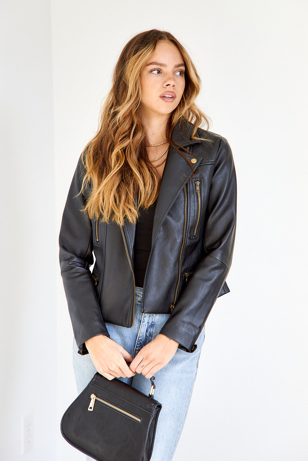 Lerma Quilted Leather Jacket