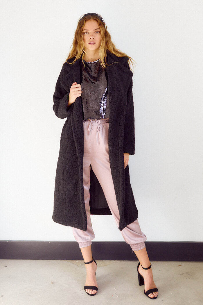 Sibley Faux Shearling Coat