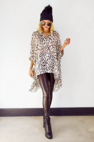 Merelette Animal Print Tunic