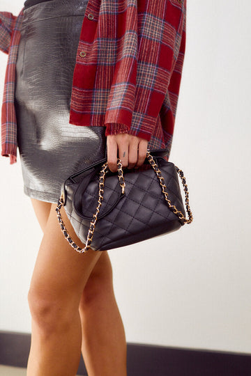 Chandler Quilted Bucket Bag