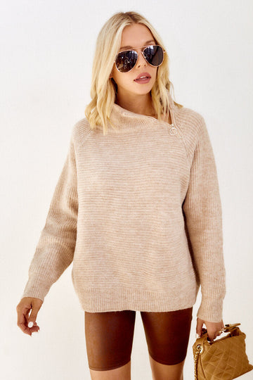 Suri Zip Detail Sweater