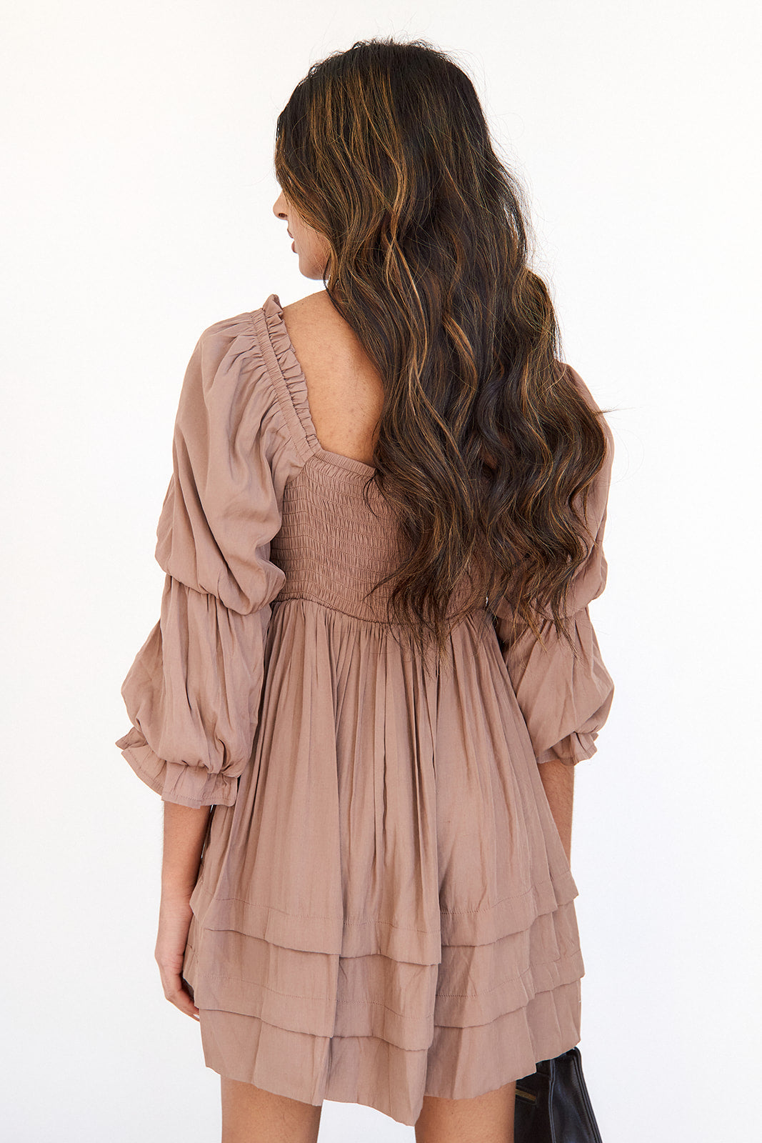 Pheonix Puff Sleve Babydoll Dress