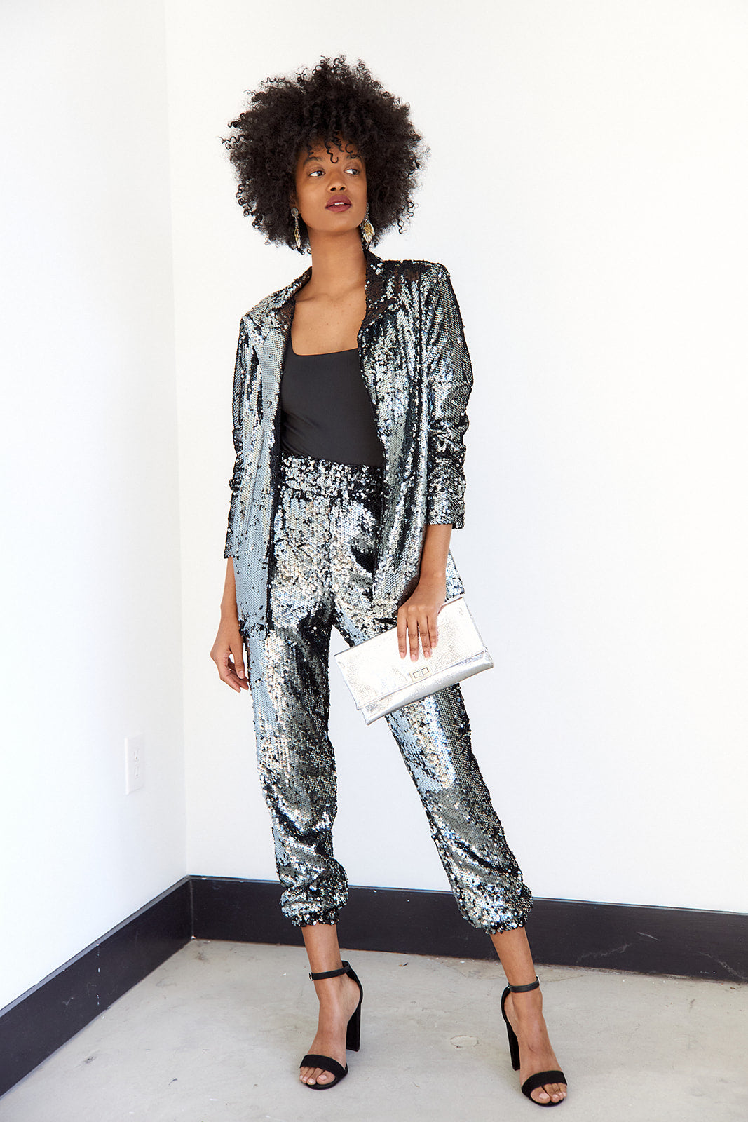Jozlyn Sequin Blazer