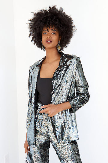 Jozlyn Sequin Blazer