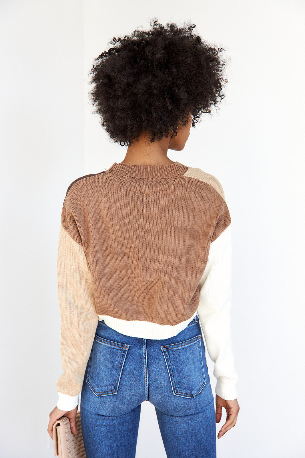 Santina Color Block Cardigan