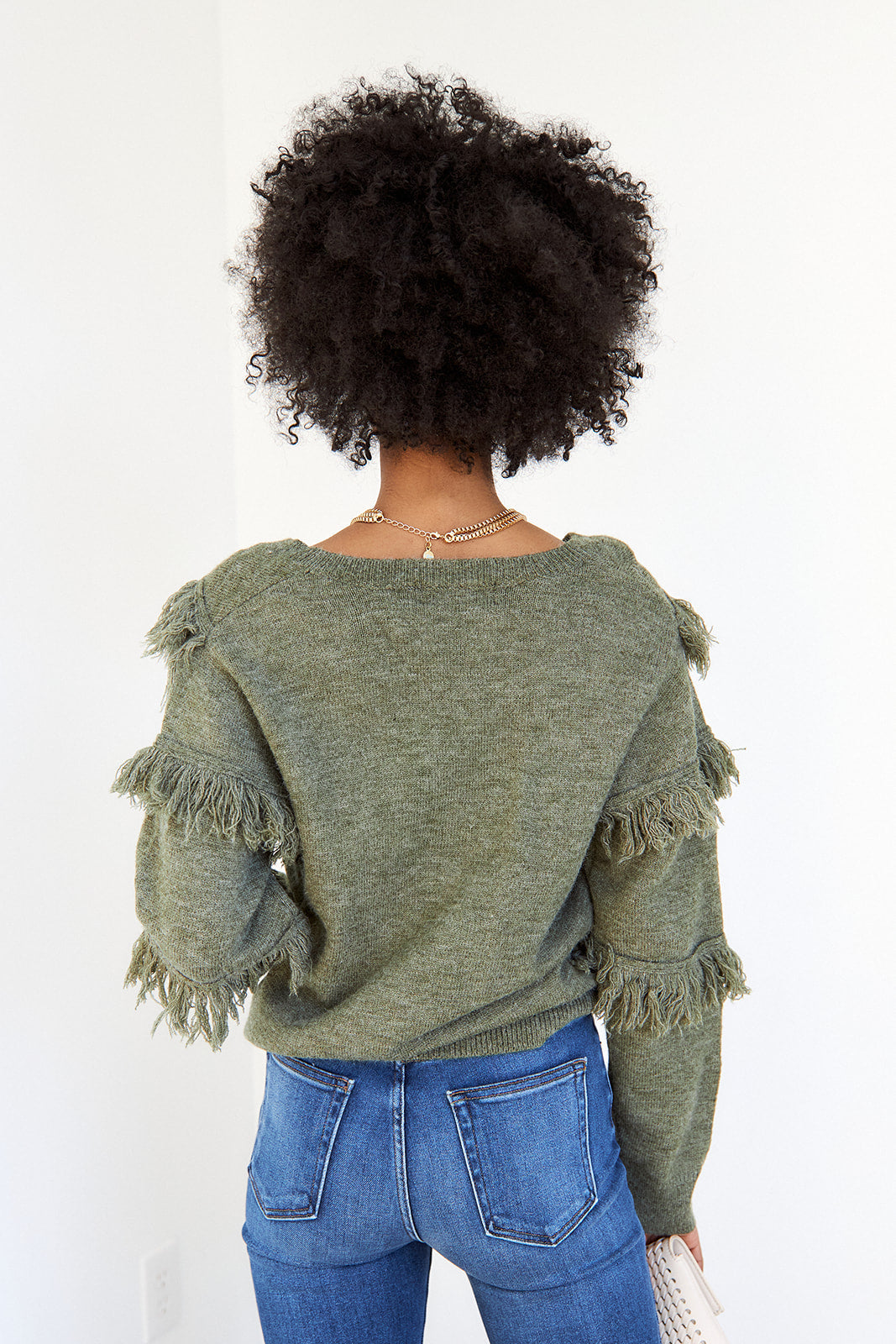 Taos Fringe Detail Sweater