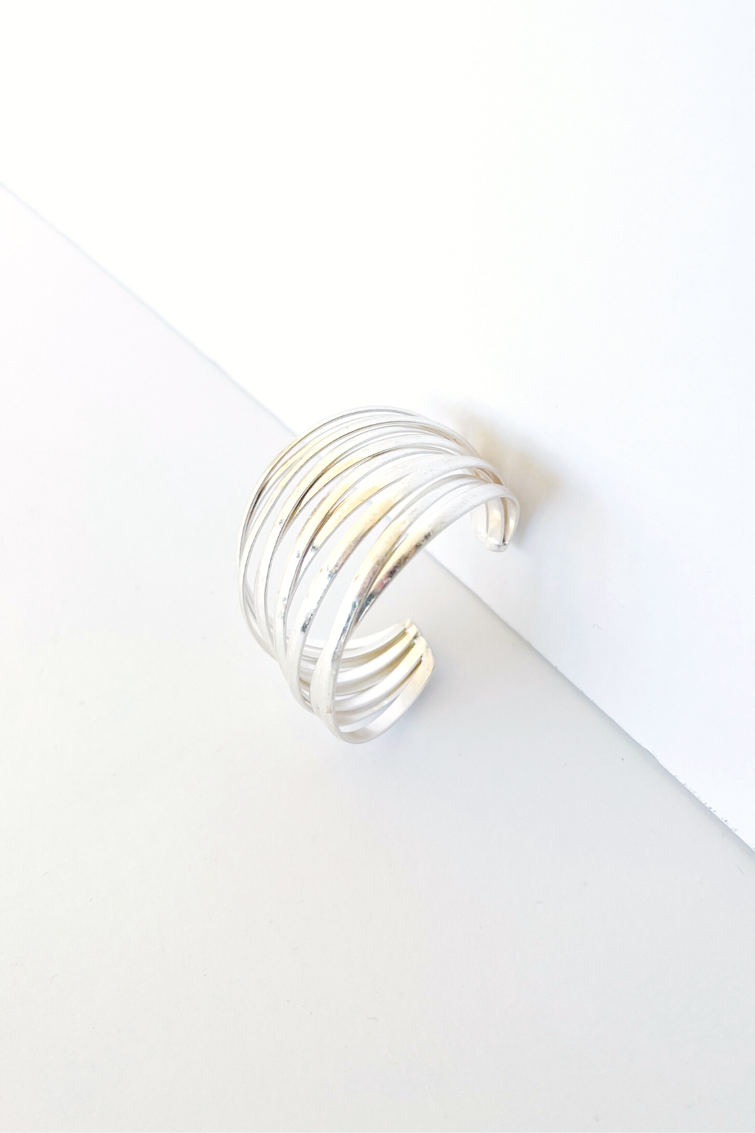 Yana Layered Metal Cuff Bracelet