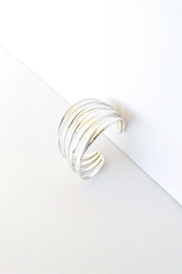 Yana Layered Metal Cuff Bracelet
