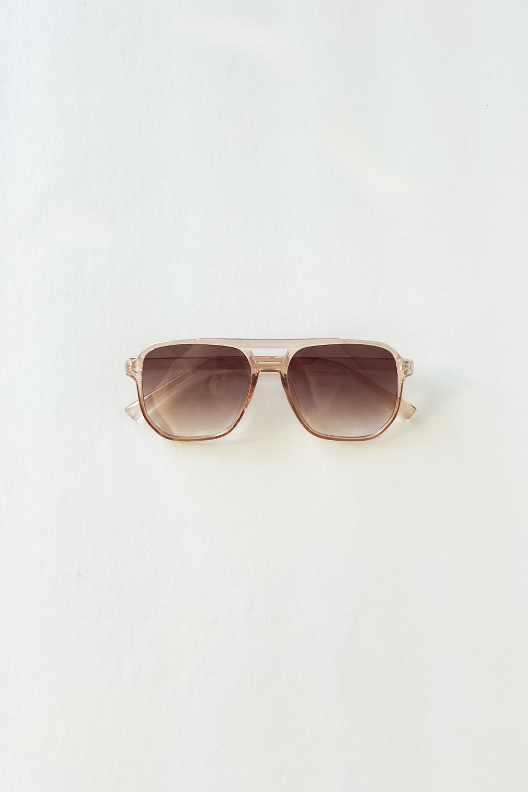 SALE - Petty Rounded Stud Double Bridge Sunglasses