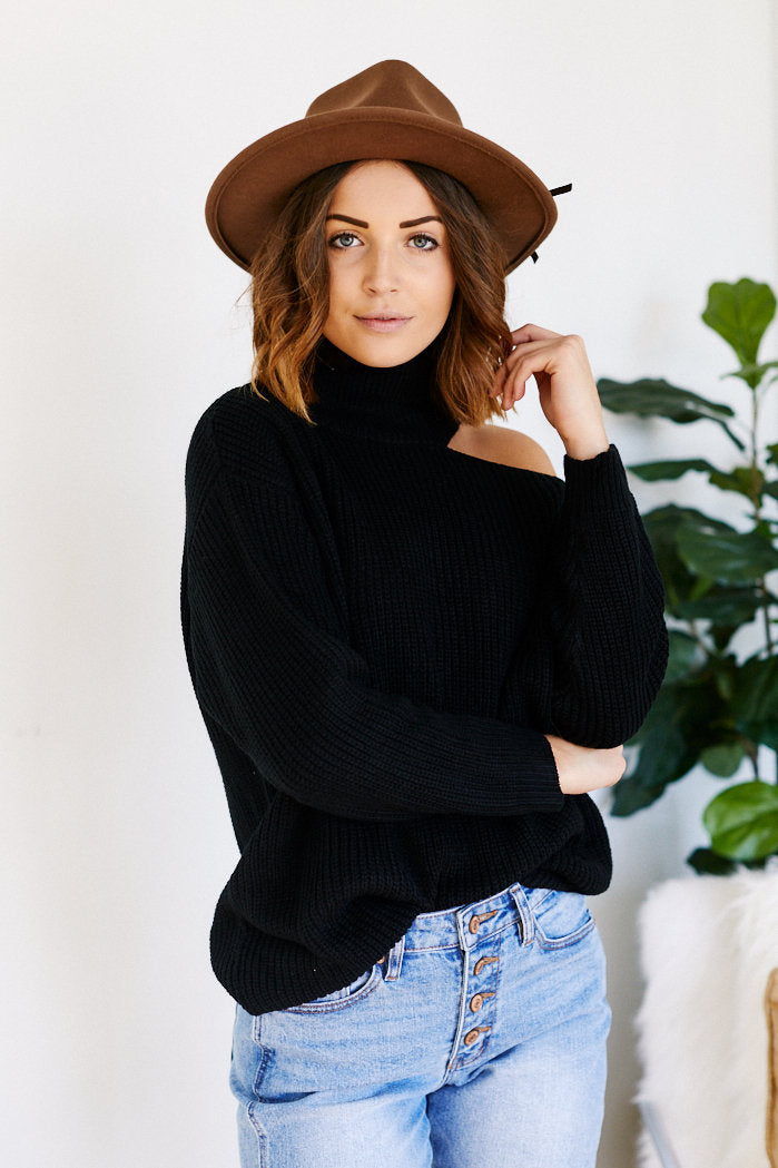 Kennedy Cut-Out Sweater