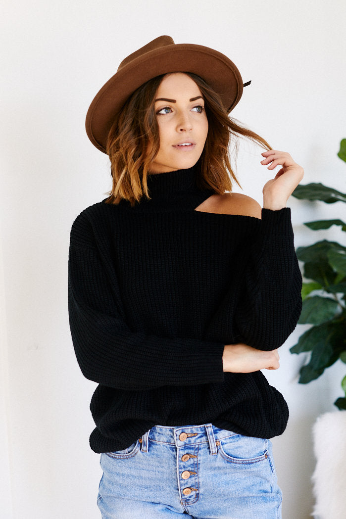 Kennedy Cut-Out Sweater
